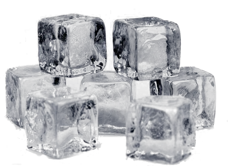 Ice cubes PNG image