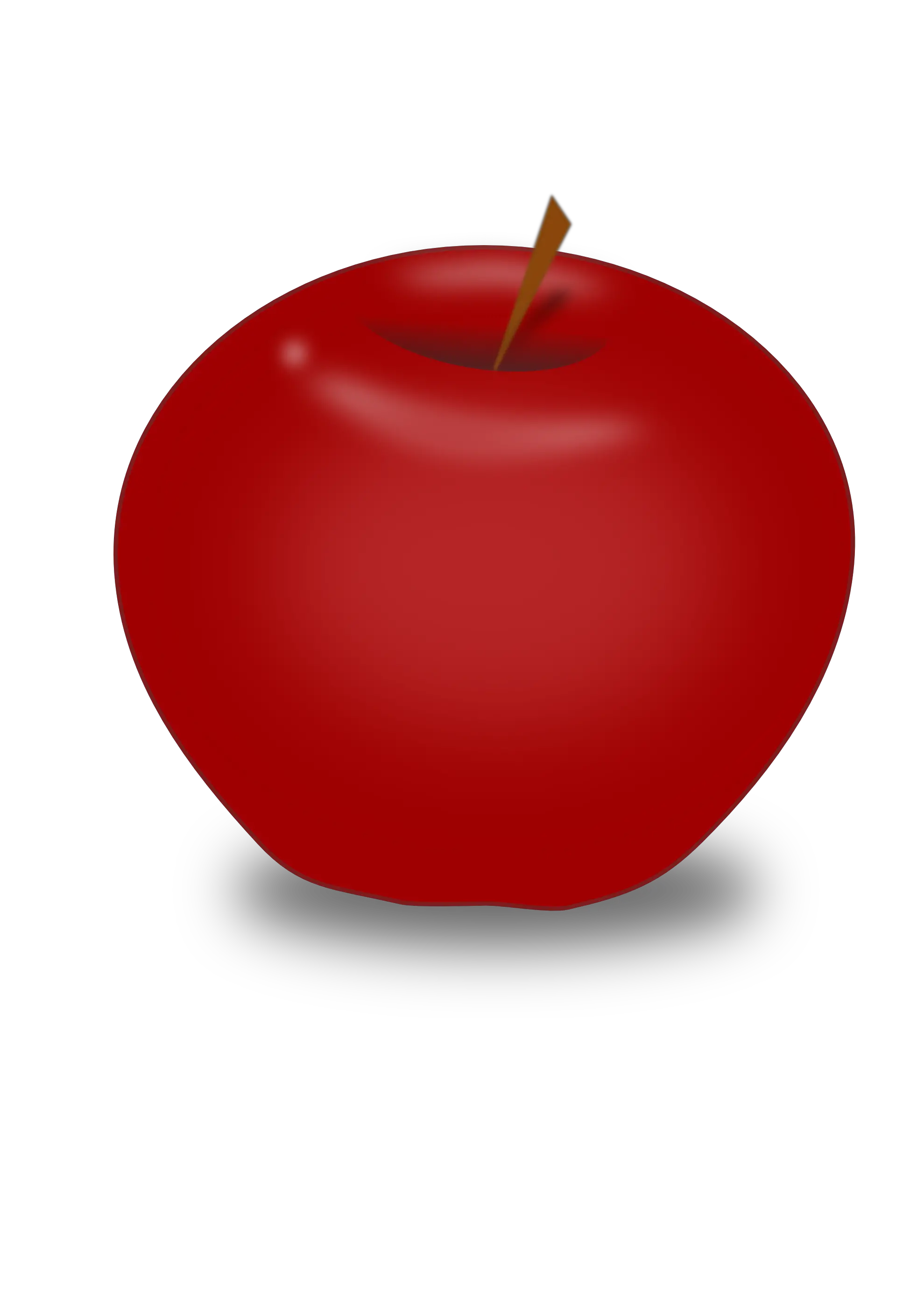 Red apple PNG