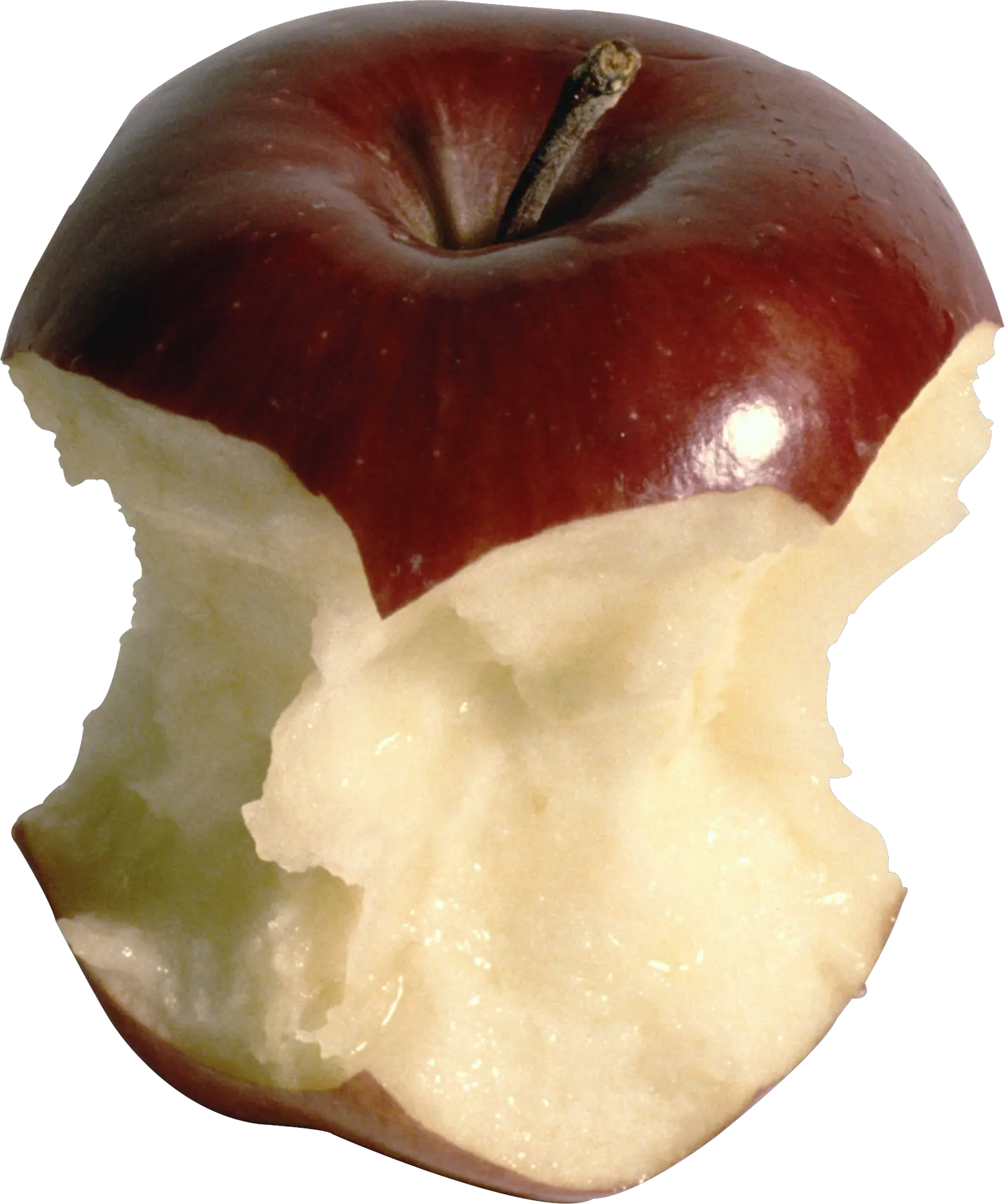 apple bitten off PNG