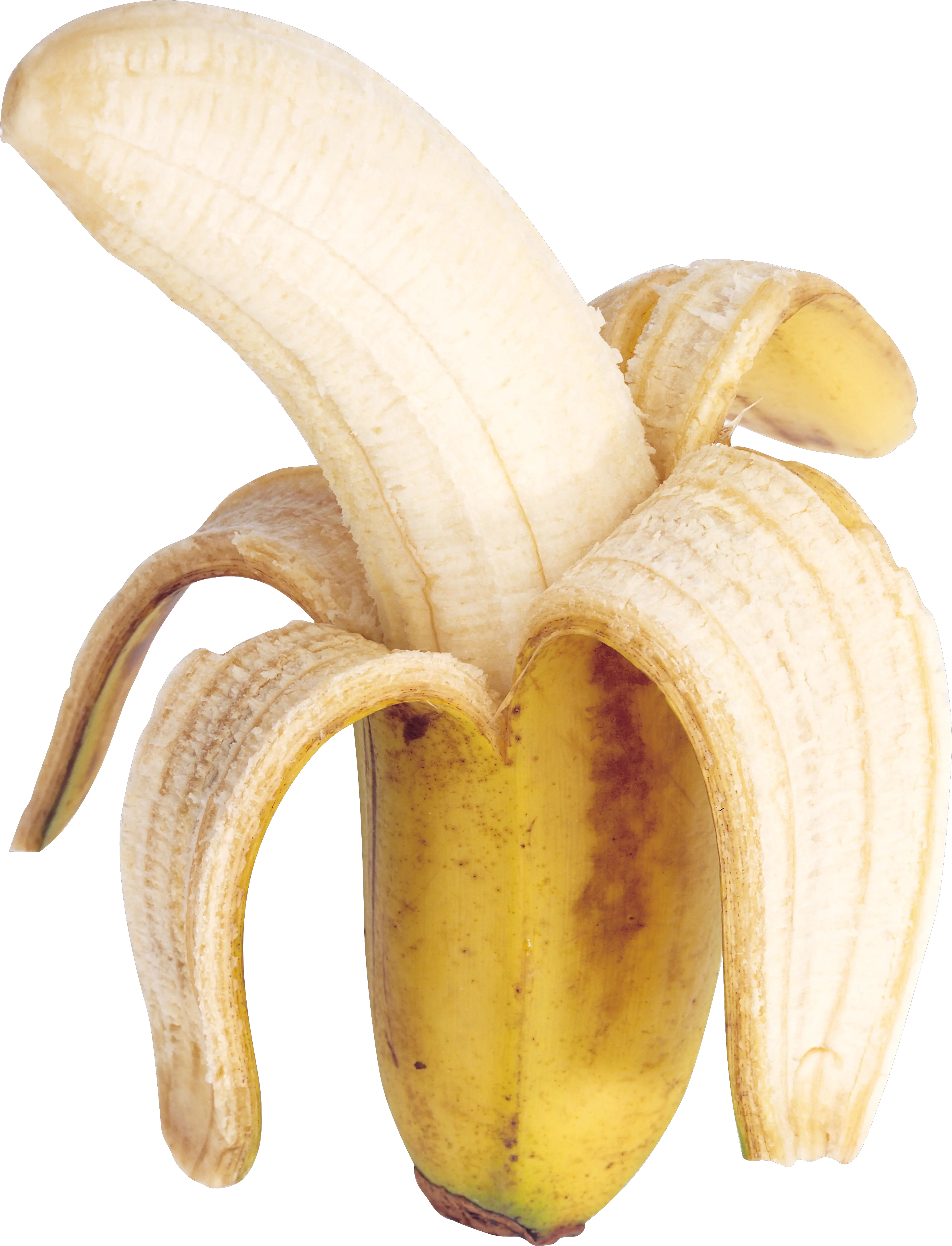 Peeled banana PNG