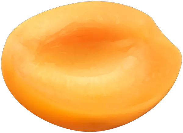 half apricot PNG image