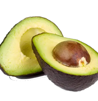 Avocado cut picture PNG