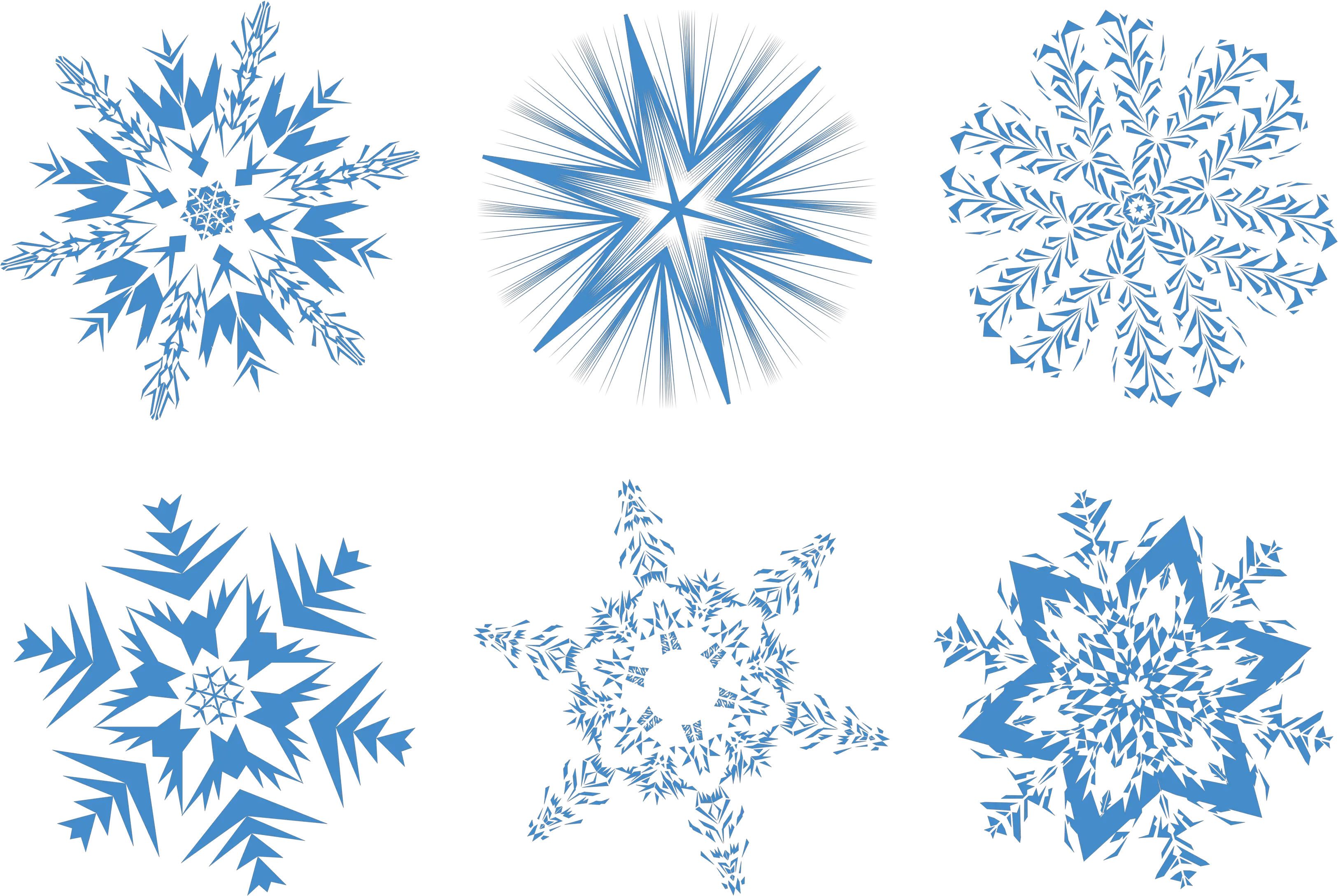 Snowflakes PNG image