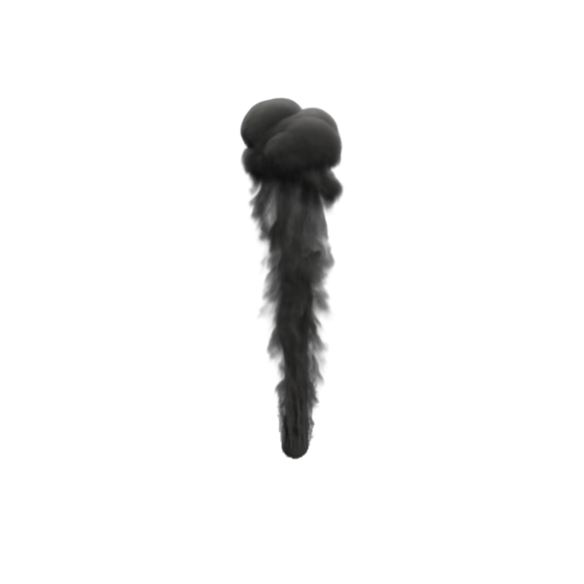 Black smoke PNG image smokes