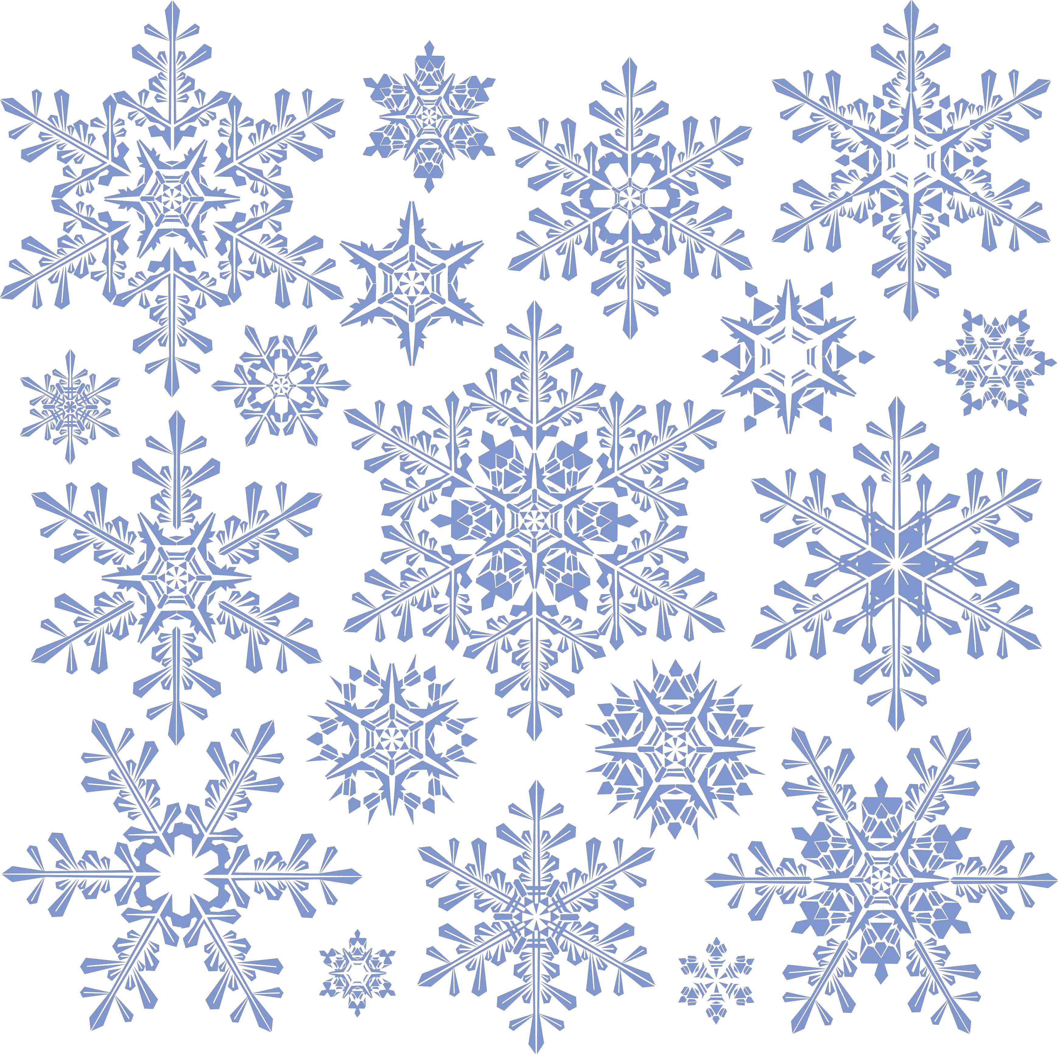 Snowflakes PNG image