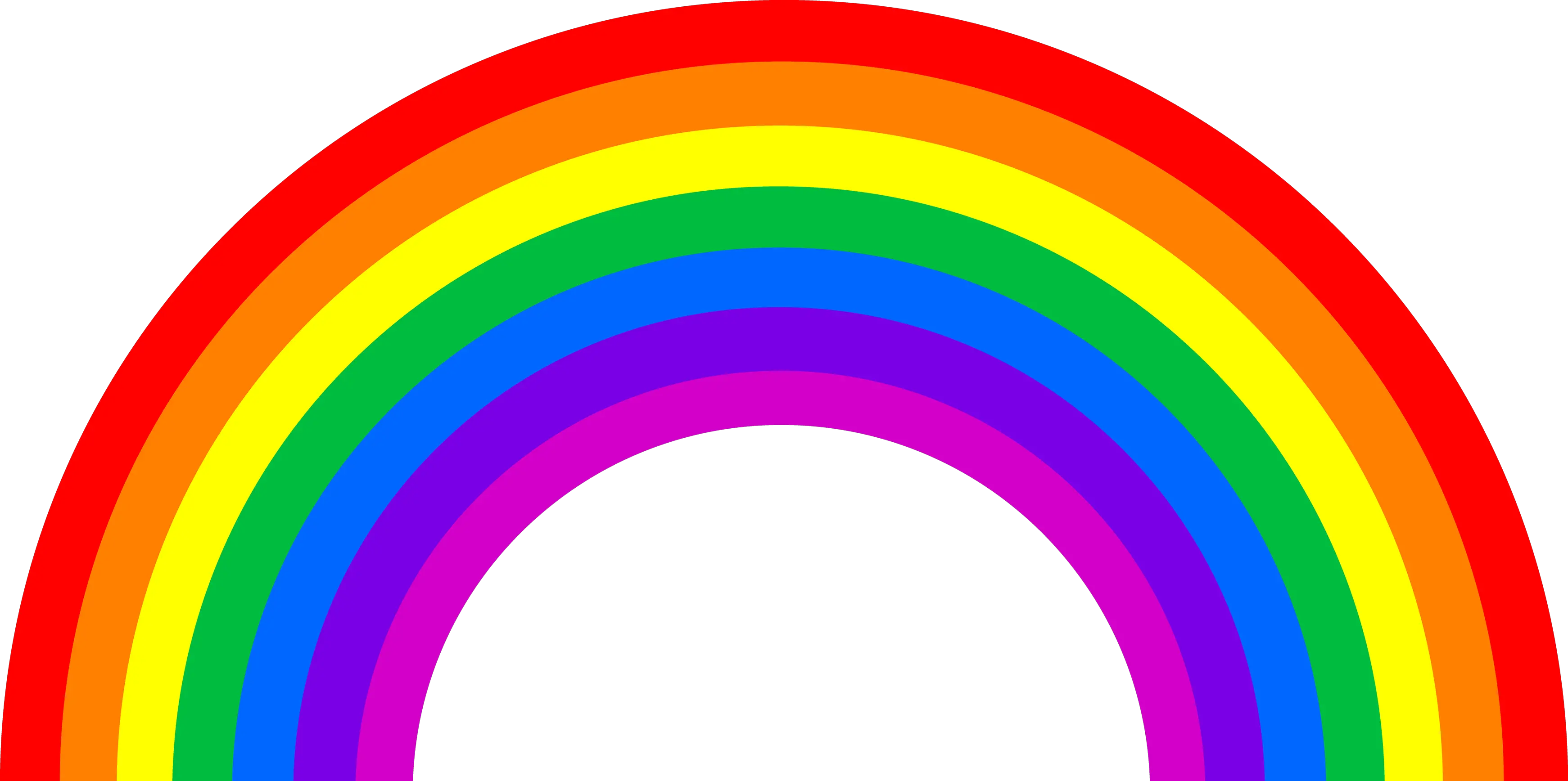 Rainbow PNG image