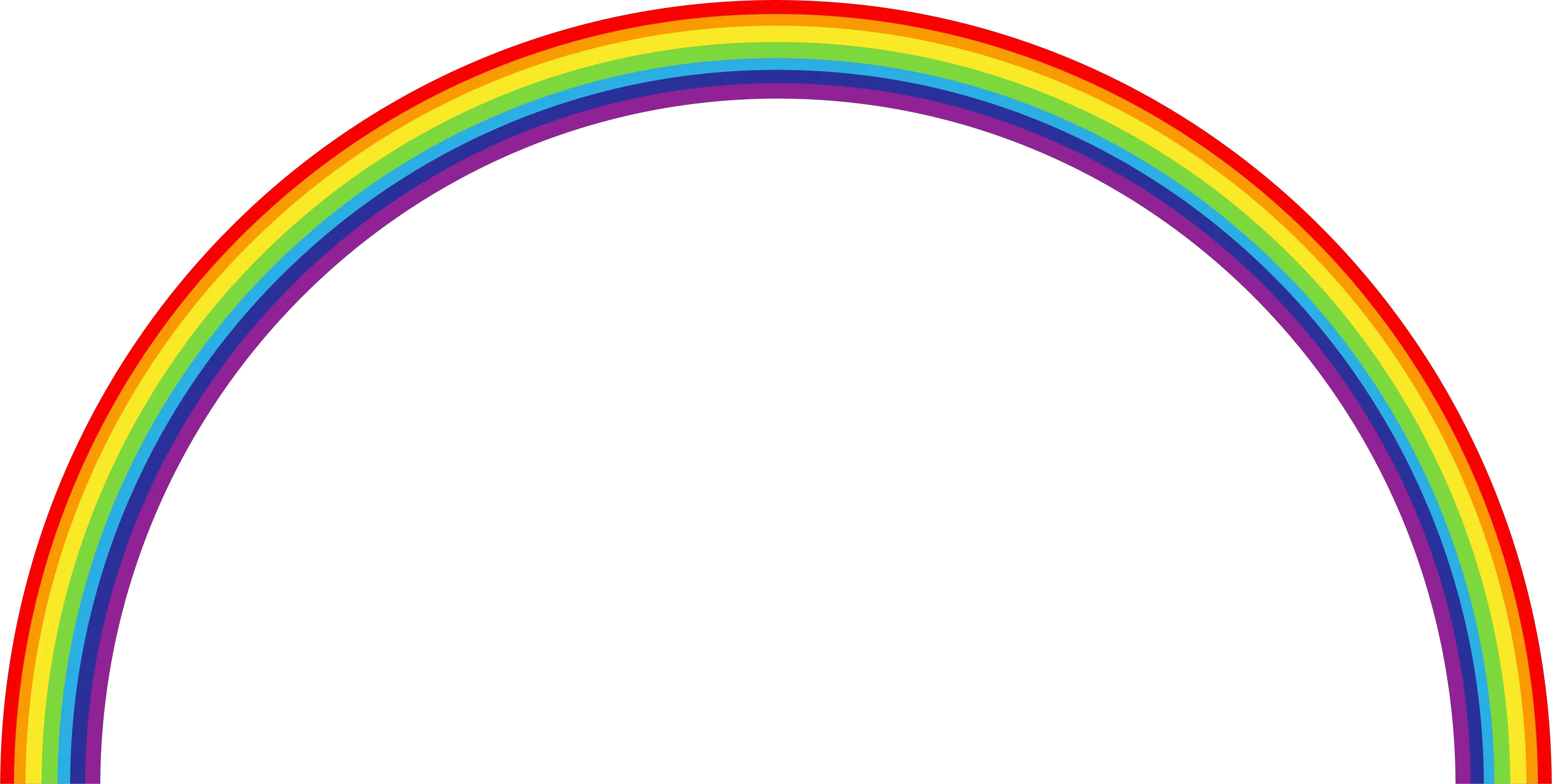Rainbow PNG image