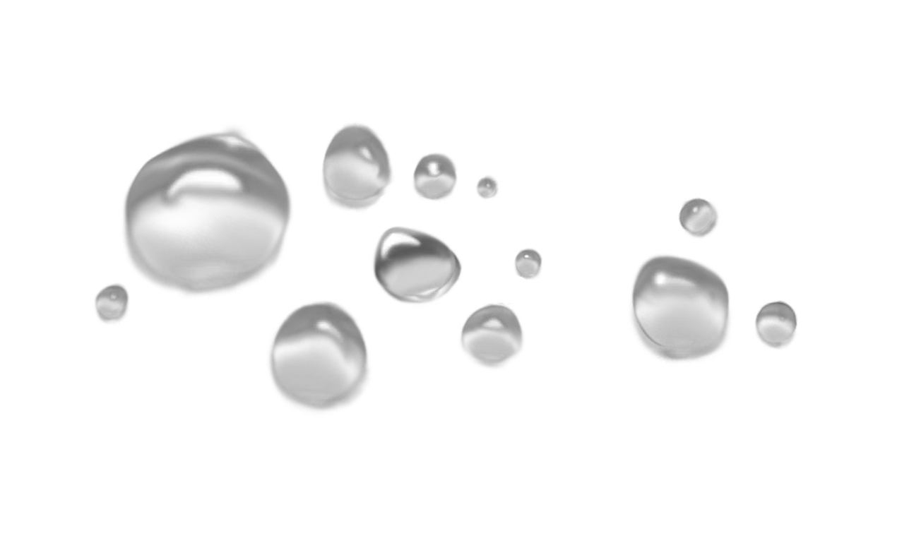Drops of water PNG