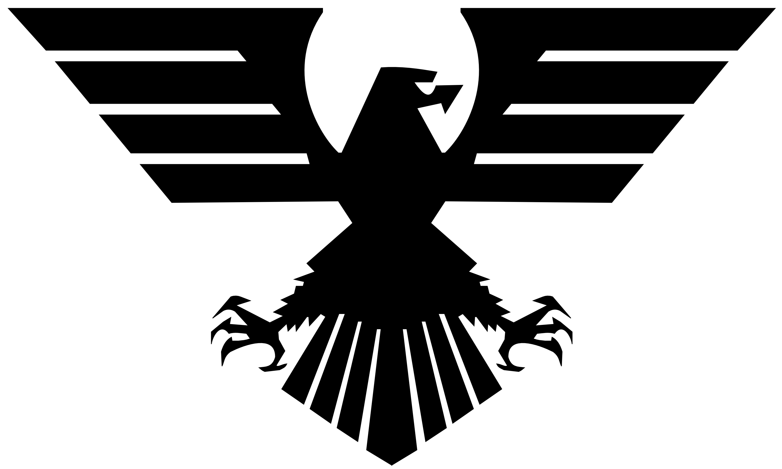Eagle black logo PNG image free download