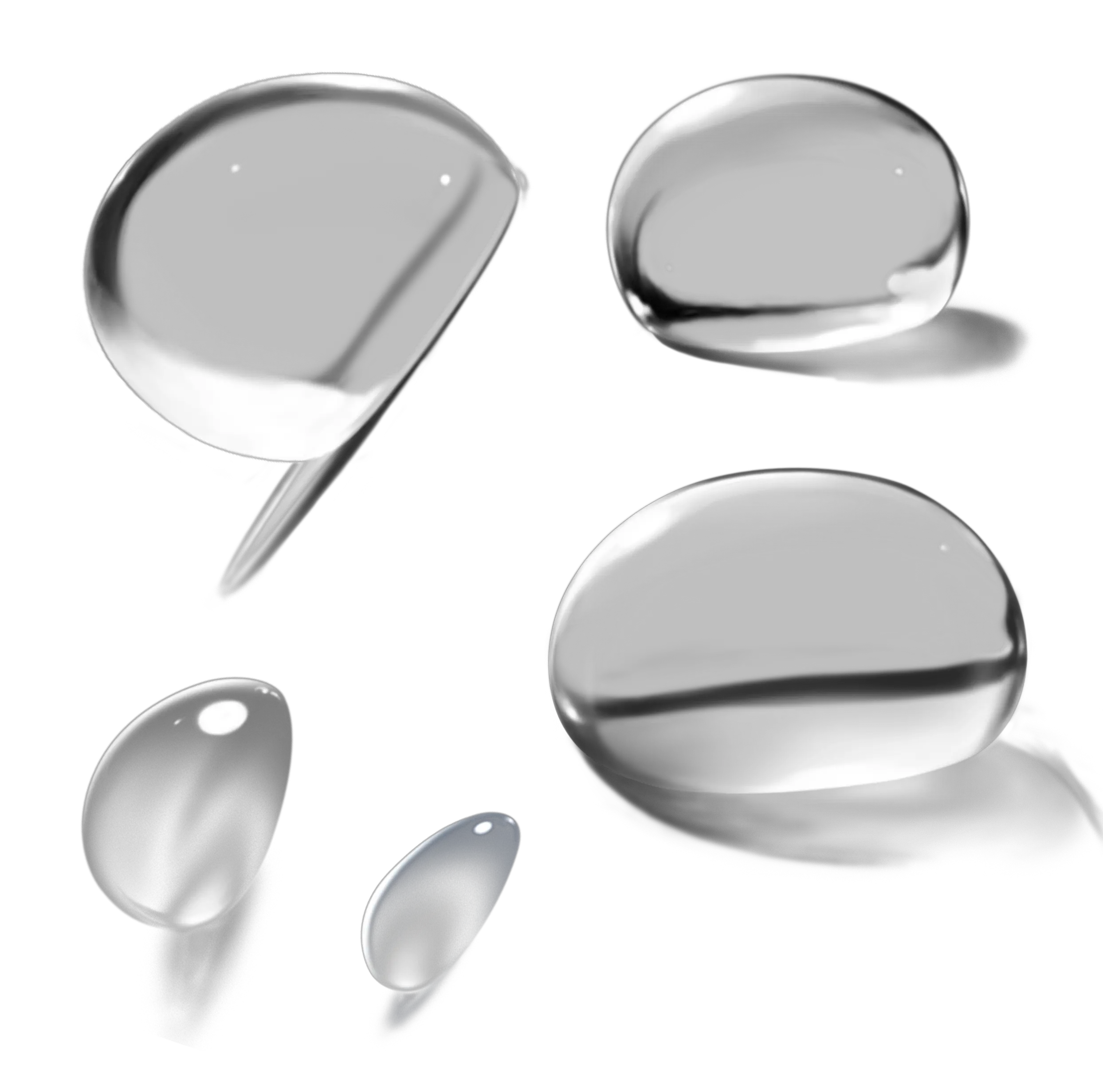 Drops of water PNG