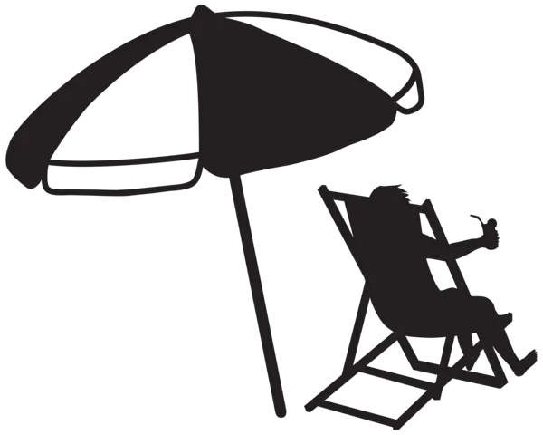 Beach umbrella PNG