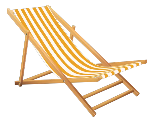 Beach chair PNG