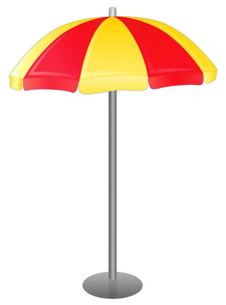 Beach umbrella PNG